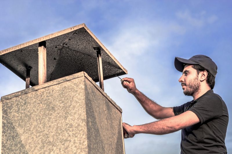 Local Chimney Cap Installation pros at work